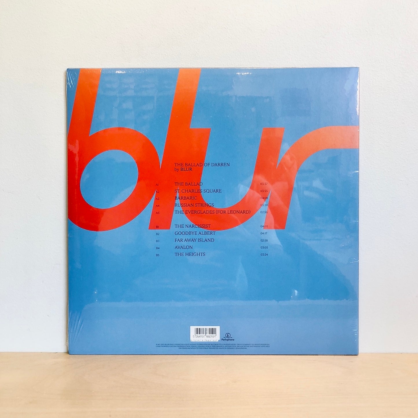 Blur - The Ballad of Darren. LP [Exclusive Blue Coloured Vinyl Edition]