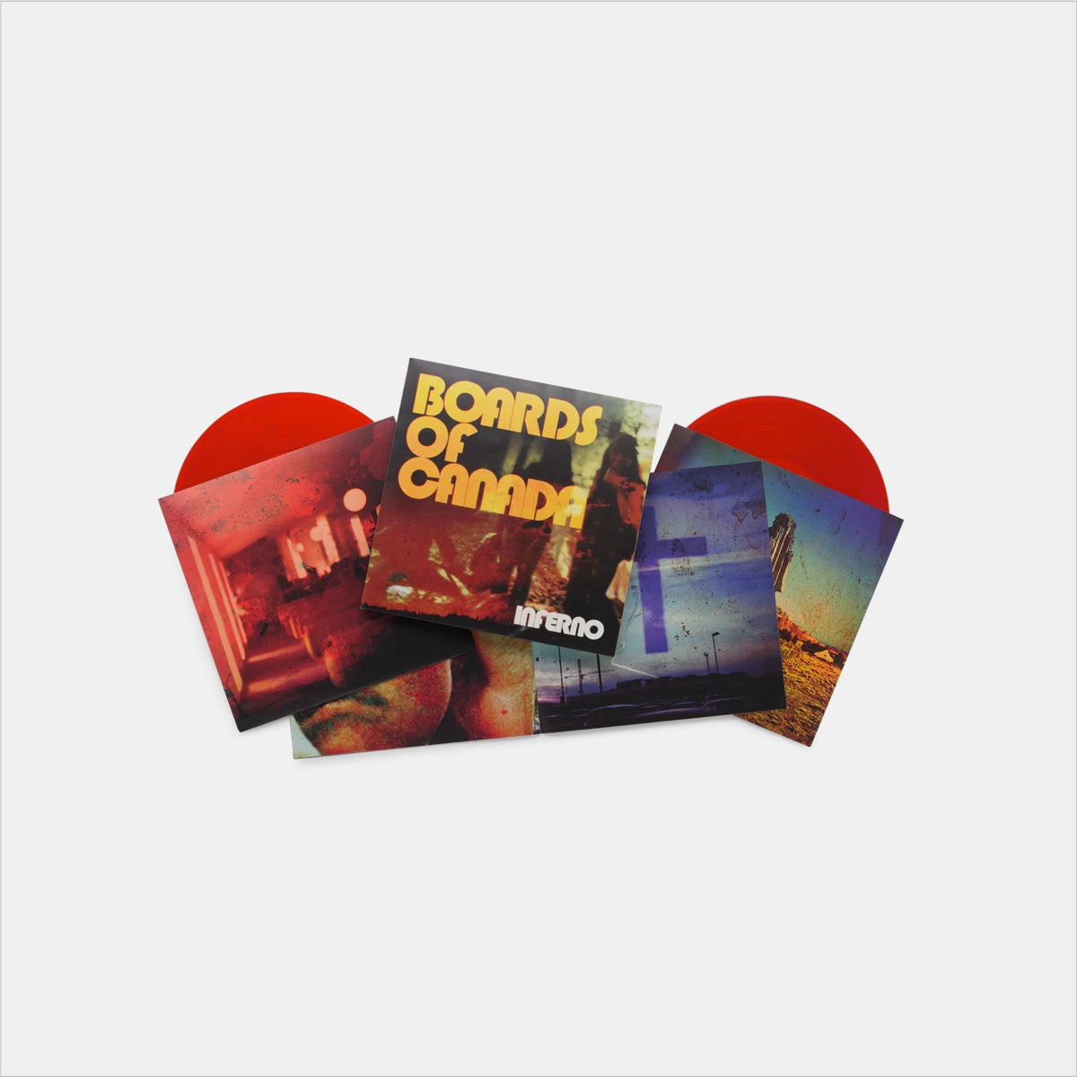 Boards of Canada - Inferno. 2LP [Transparent Red Vinyl + 16 Page Booklet]