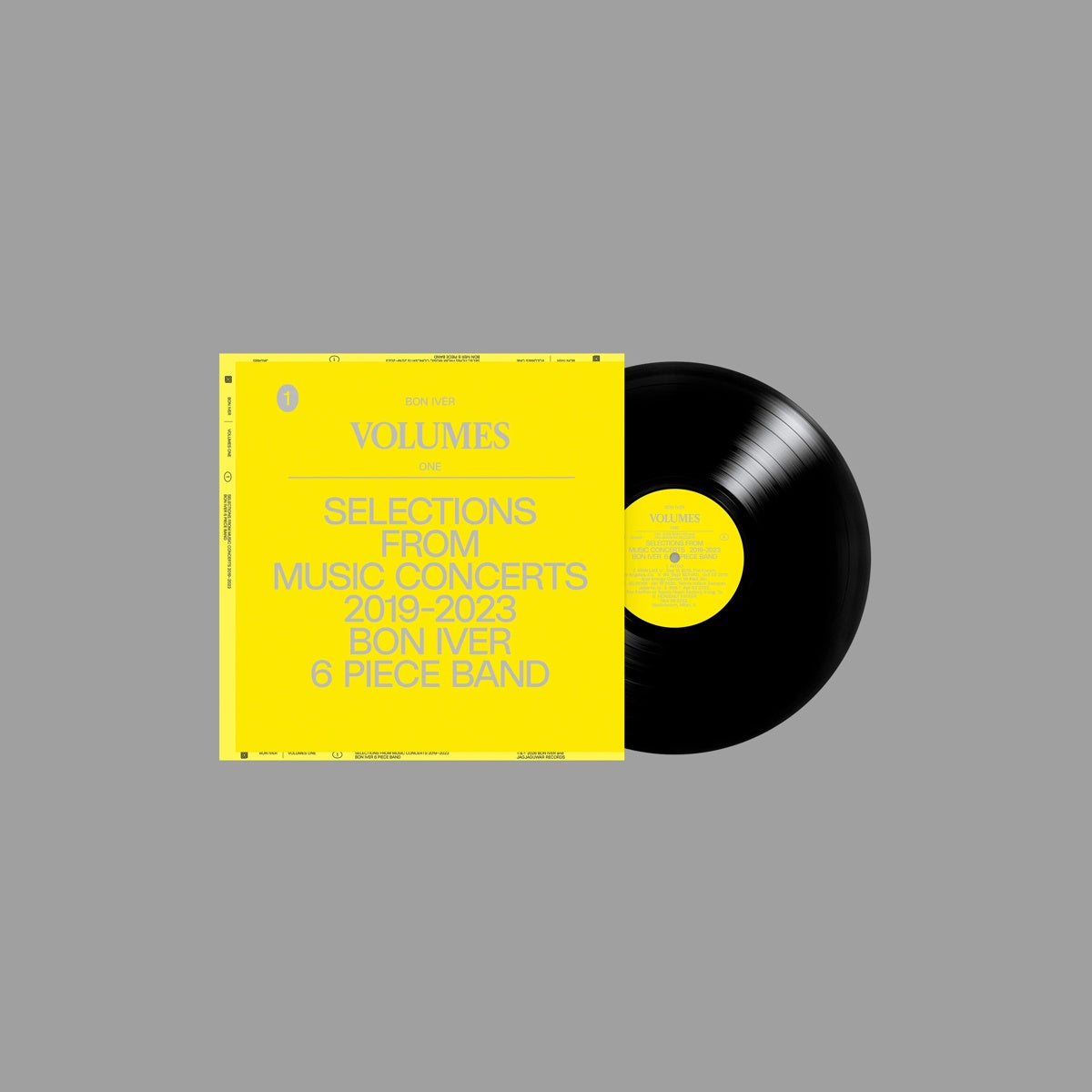 Bon Iver - Volumes: One Selections From Music Concerts 2019-2023 Bon Iver 6 Piece Band. LP