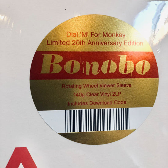 Bonobo - Dial M For Monkey. 2LP [Lmt. Ed. 20th Anniversary Reissue on Clear Vinyl]