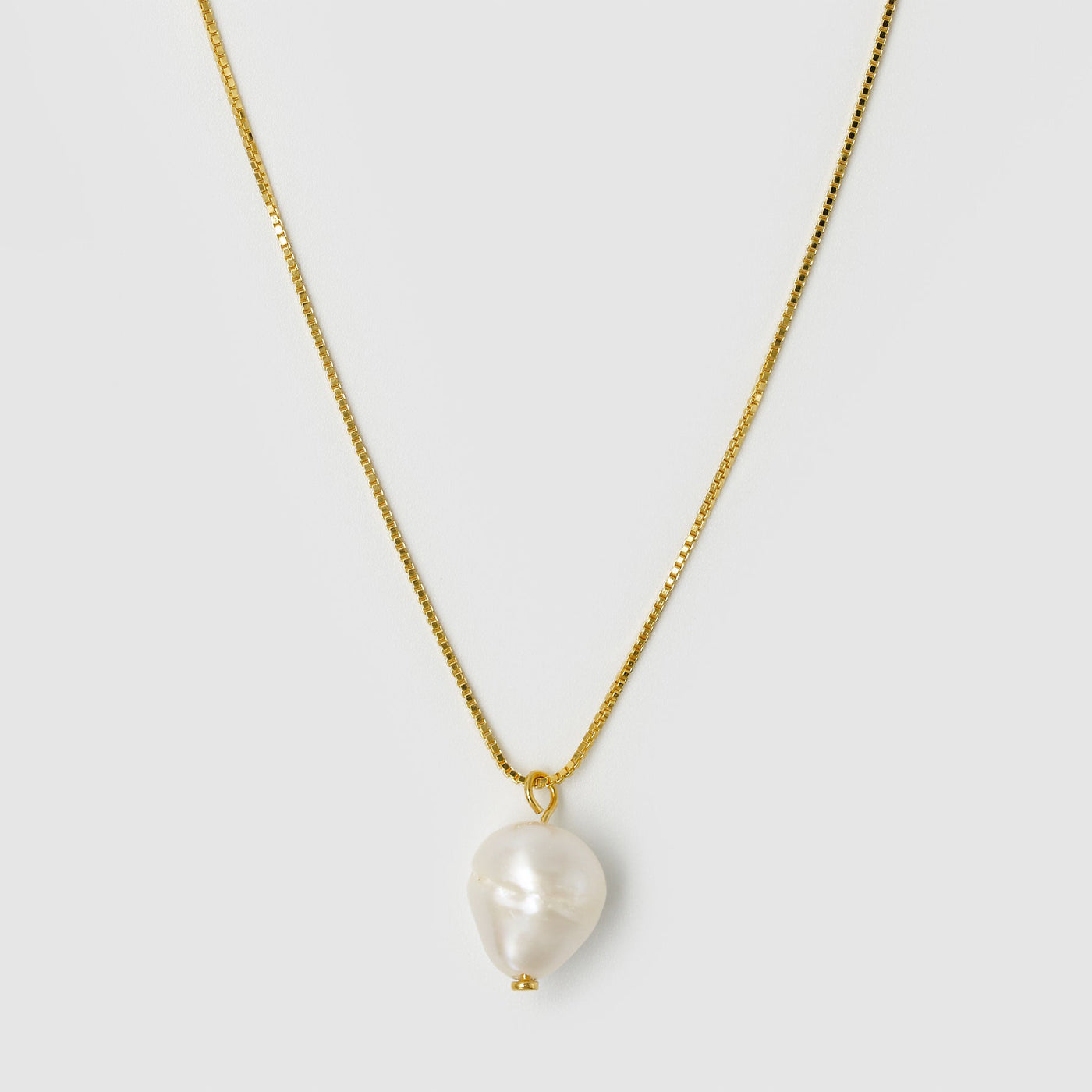 Brie Leon - Lila Pearl Pendant Necklace - Gold