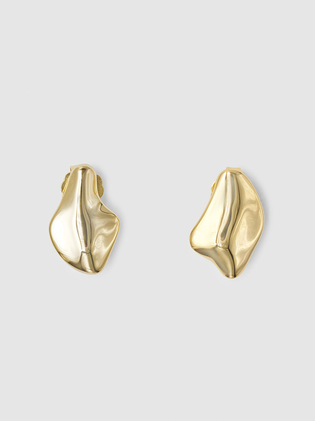 Brie Leon - Val Stud Earrings Small - Gold