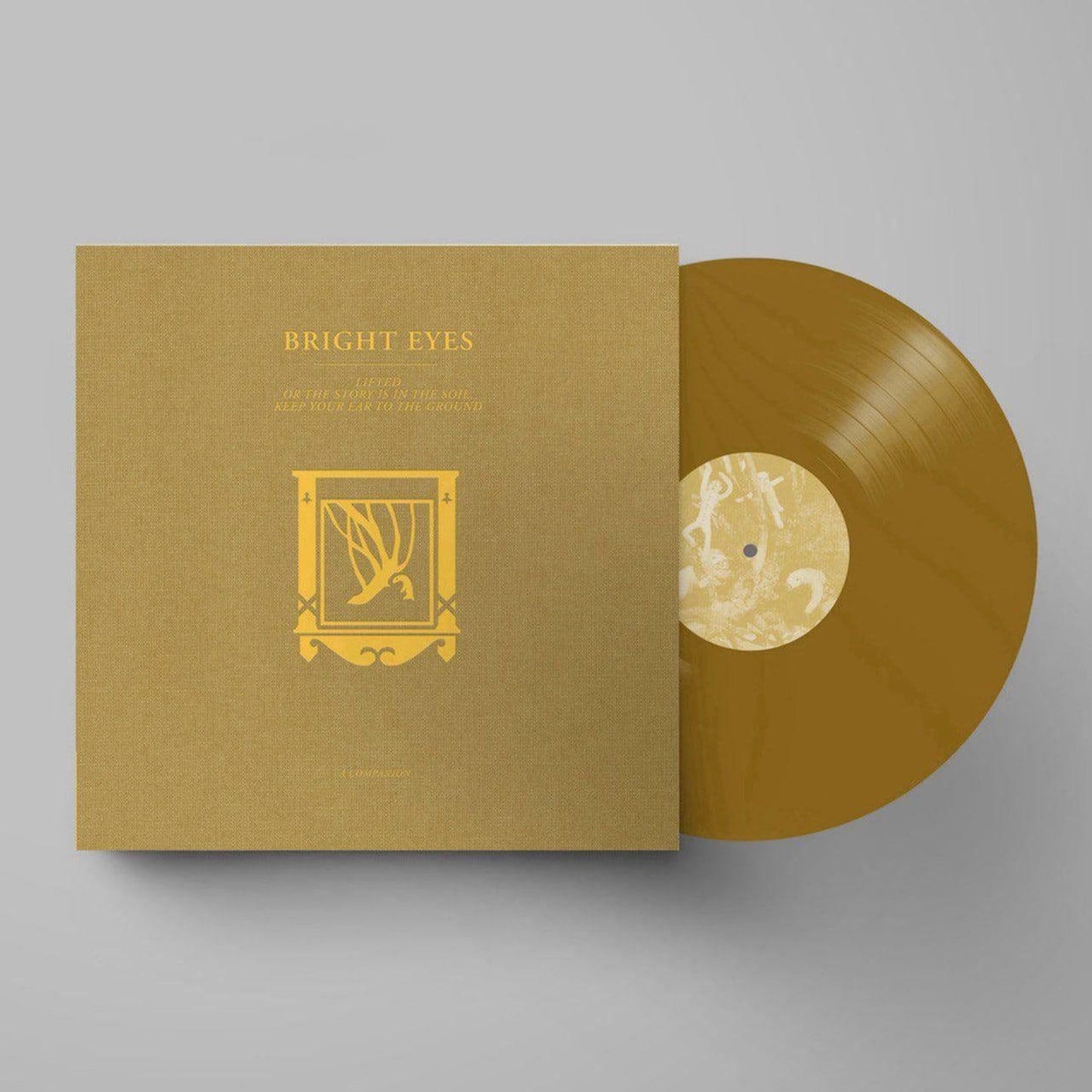 Bright Eyes - LIFTED Or The Story Is In The Soil, Keep Your Ear To The Ground[A Companion]. LP [Ltd. Ed. Gold Vinyl]