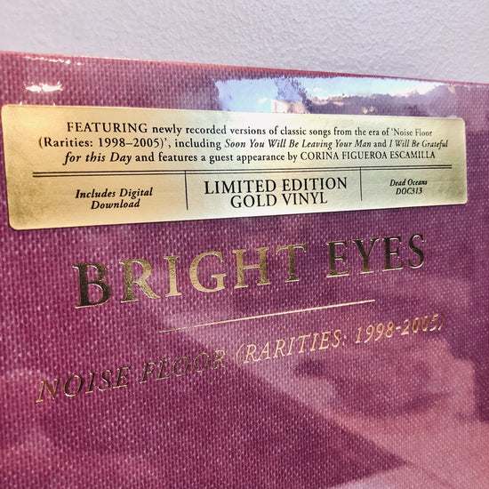Bright Eyes - Noise Floor: A Companion [Rarities: 1998-2005]. LP [Ltd. Ed. Gold Vinyl]