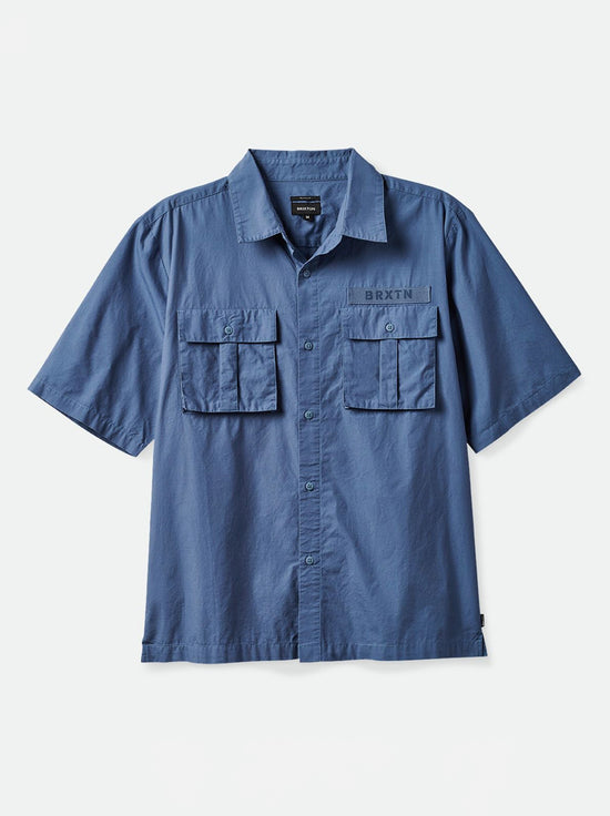 Brixton - Surplus S/S Woven Shirt - Pacific Blue