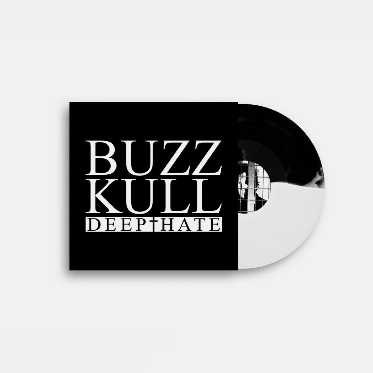 Buzz Kull - Deep Hate. LP [Black White Split Vinyl]