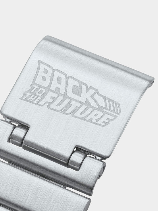 Casio - Back To The Future Digital Calculator Watch - Stainless Steel (CA500WEBF-1A)