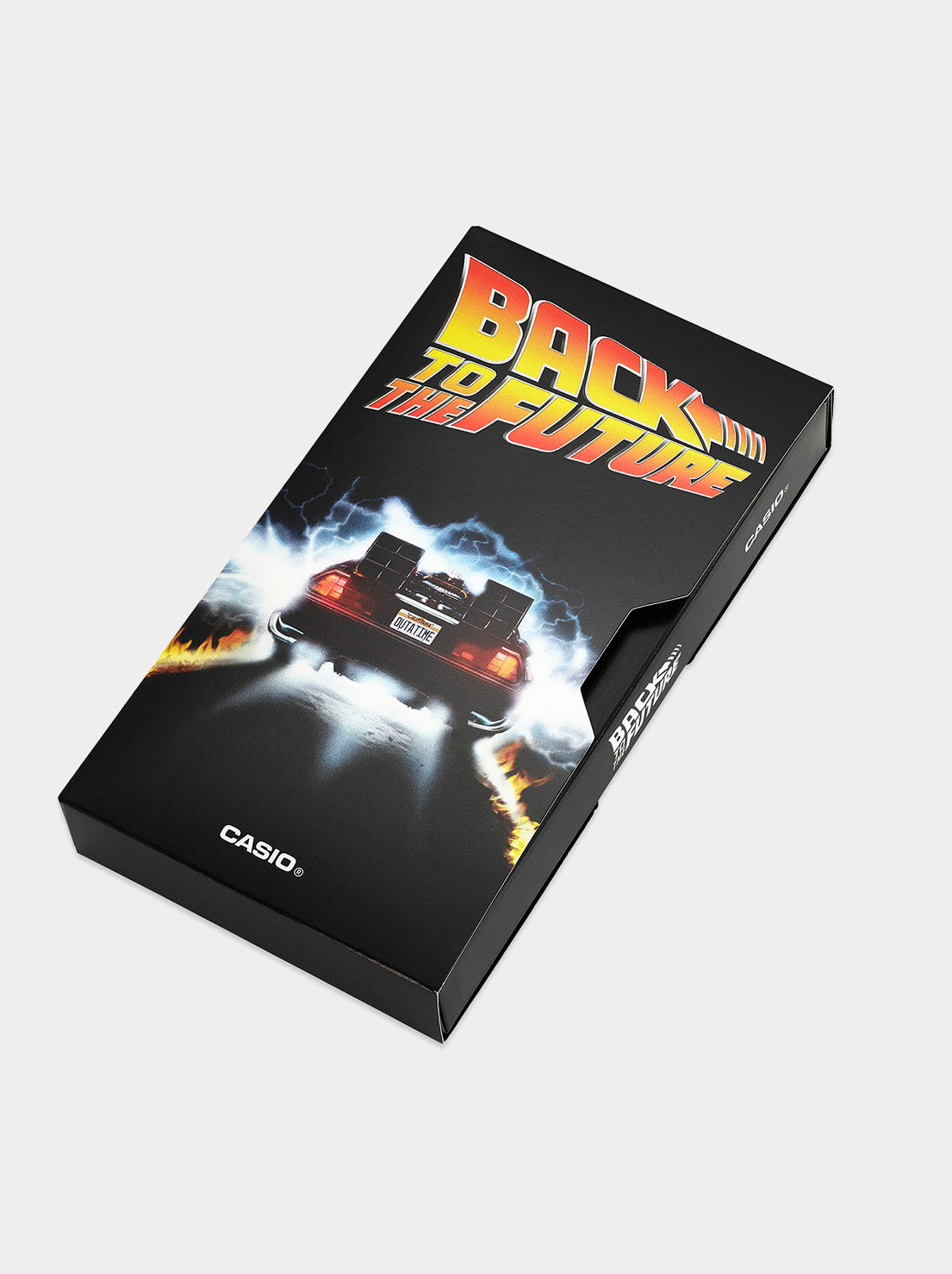 Casio - Back To The Future Digital Calculator Watch - Stainless Steel (CA500WEBF-1A)