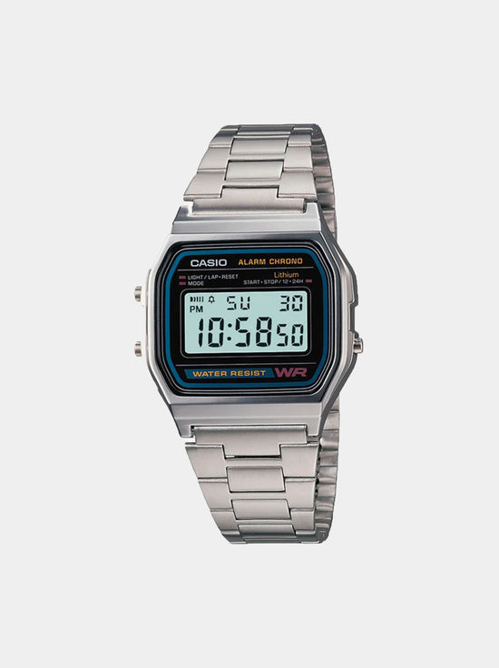 Casio - Classic Digital Watch - Silver (A158WA-1A)