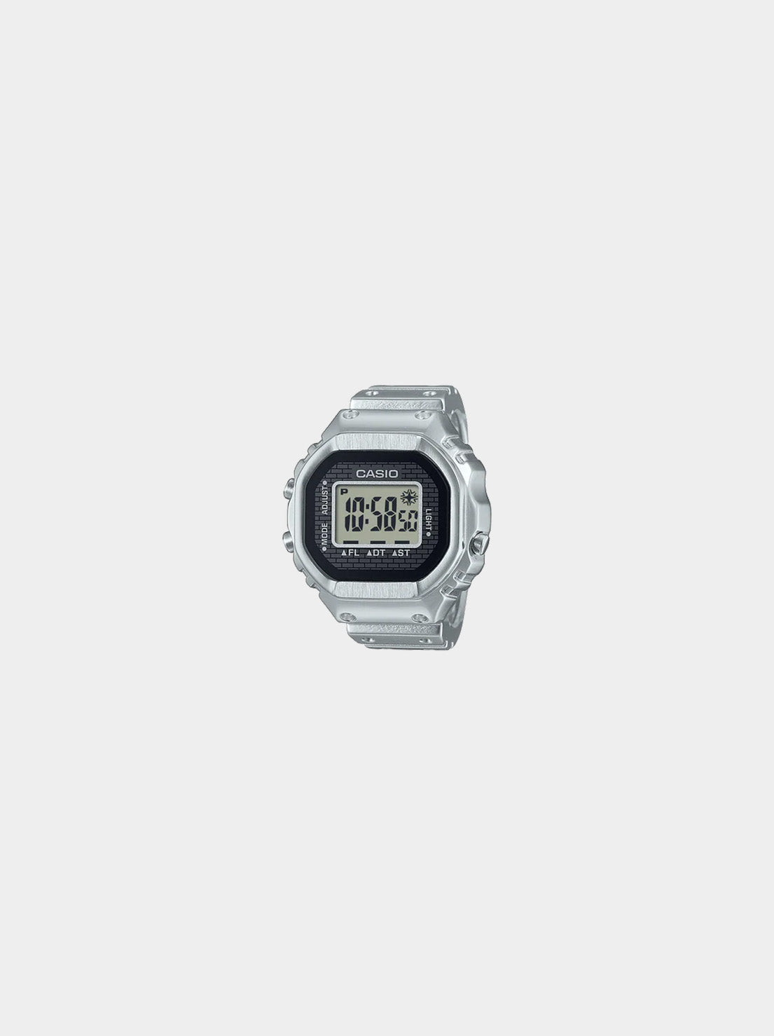 Casio - Digital Ring Watch - Silver (CRW001-1D)