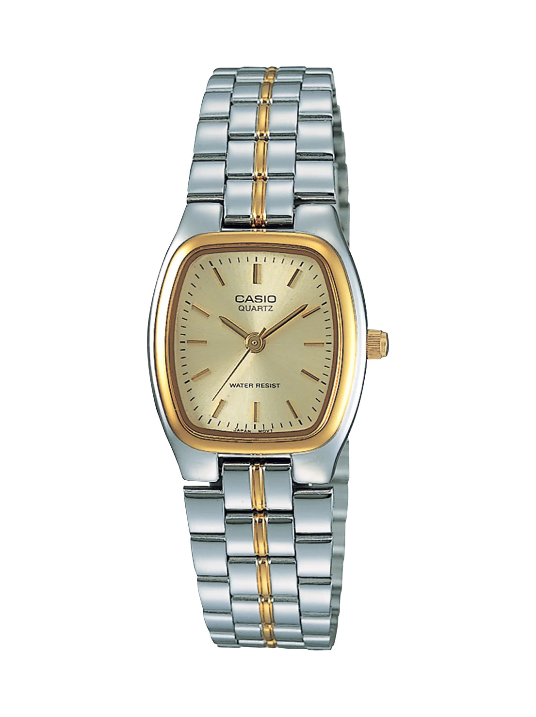 Casio - Ladies Analogue Watch - Gold Face/Stainless Steel (LTP1169G-9A)