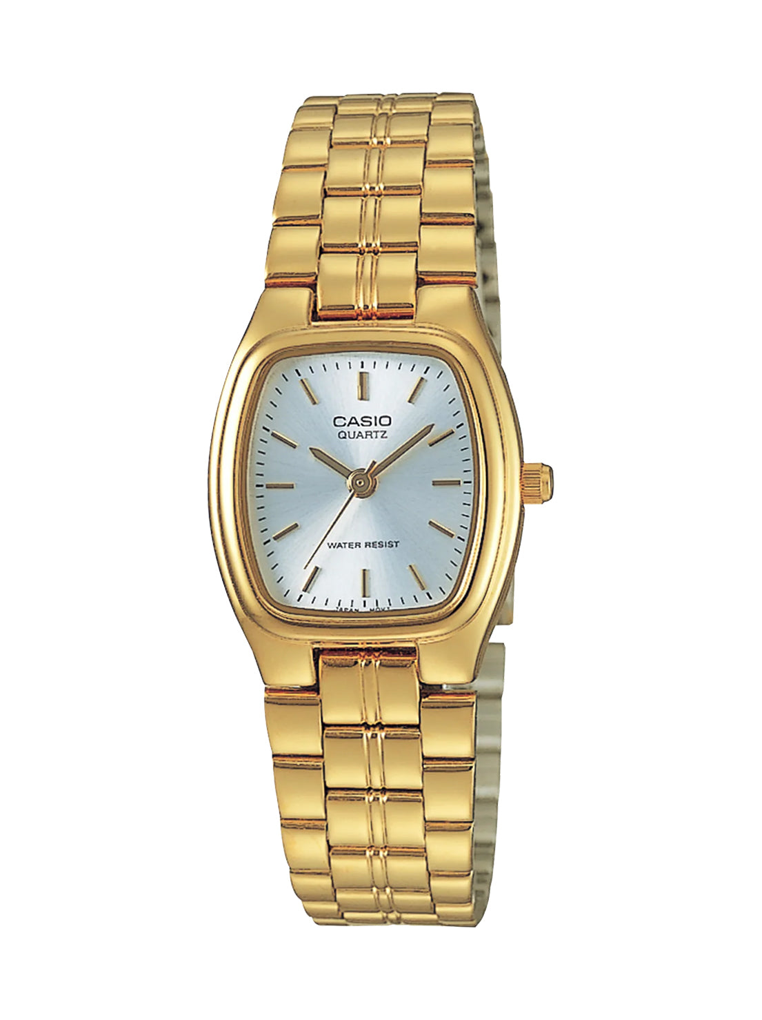 Casio - Ladies Analogue Watch - White Face/Gold Tone SS (LTP1169N-7A)
