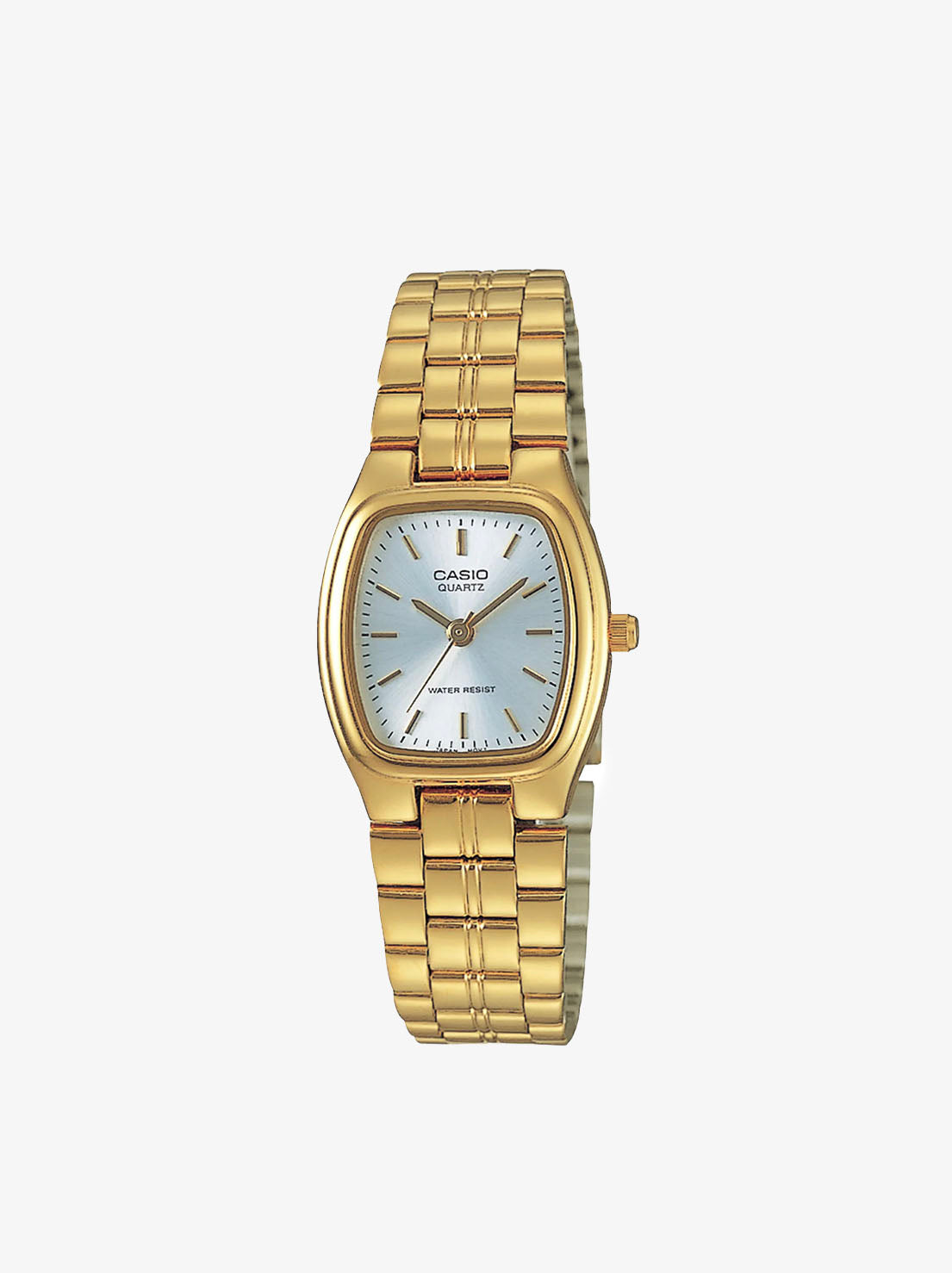 Casio - Ladies Analogue Watch - White Face/Gold Tone SS (LTP1169N-7A)