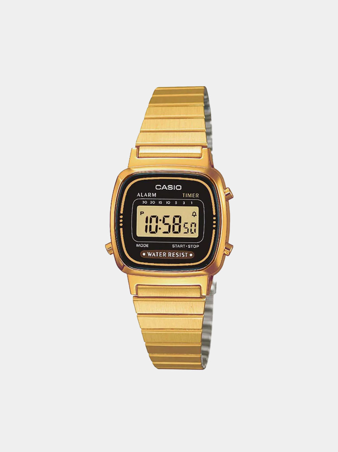 Casio - Ladies Classic Digital Watch - Gold (LA670WGA-1UR)