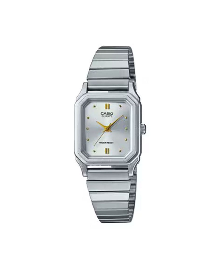 Casio - Ladies Standard Analogue Watch - Silver S/Steel (LQ400D-7AEF)