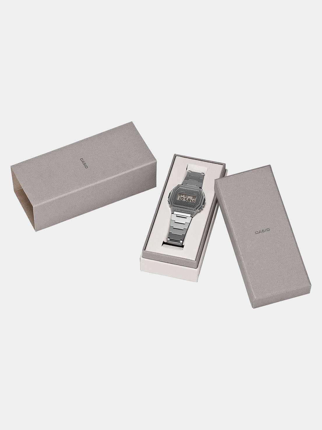 Casio - Vintage Digital Watch - Silver S/Steel (A1000SP-7D)
