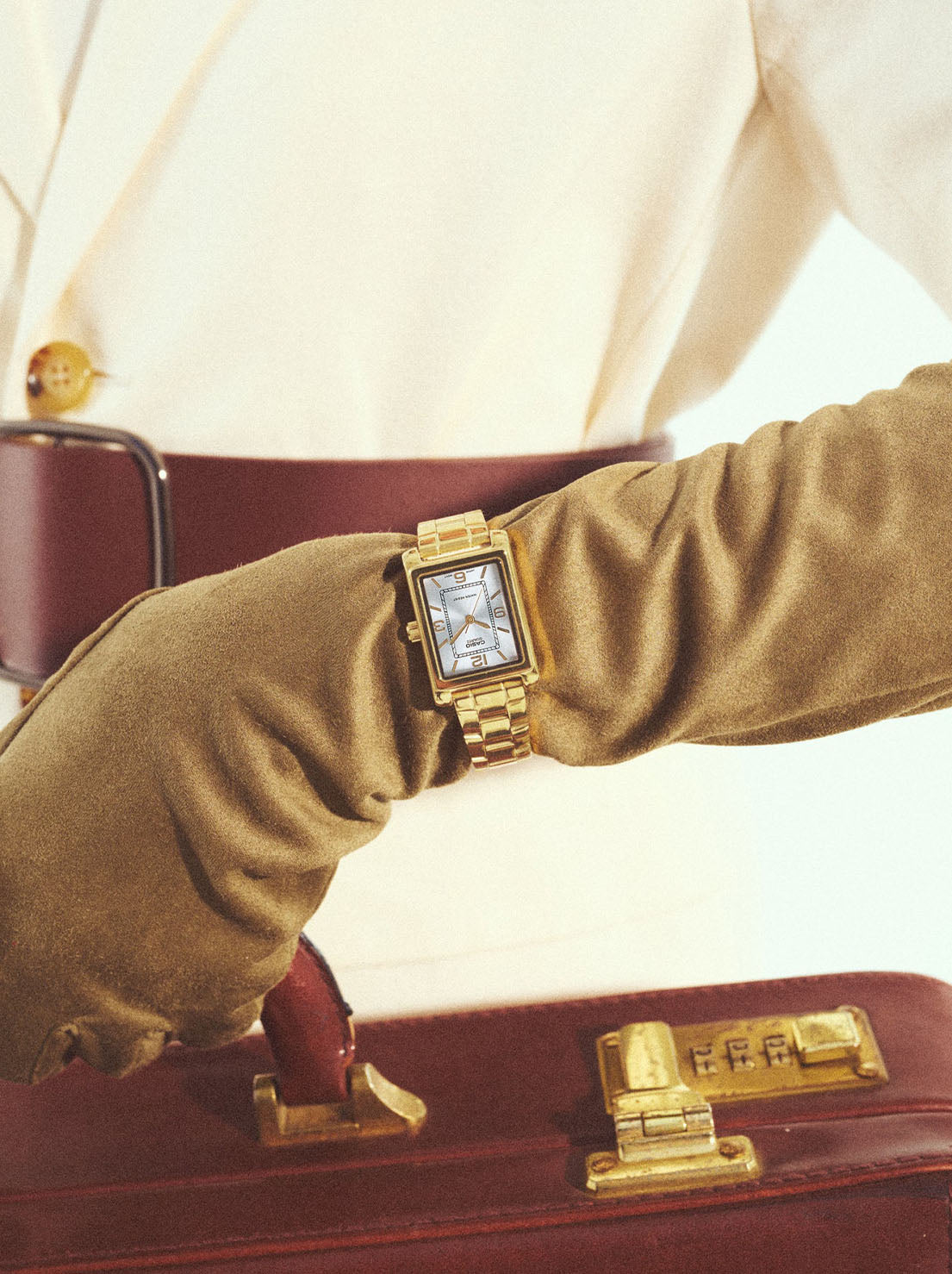 Casio - Vintage Gold Tone Analogue Watch - Gold (LTP1234PG-7A)