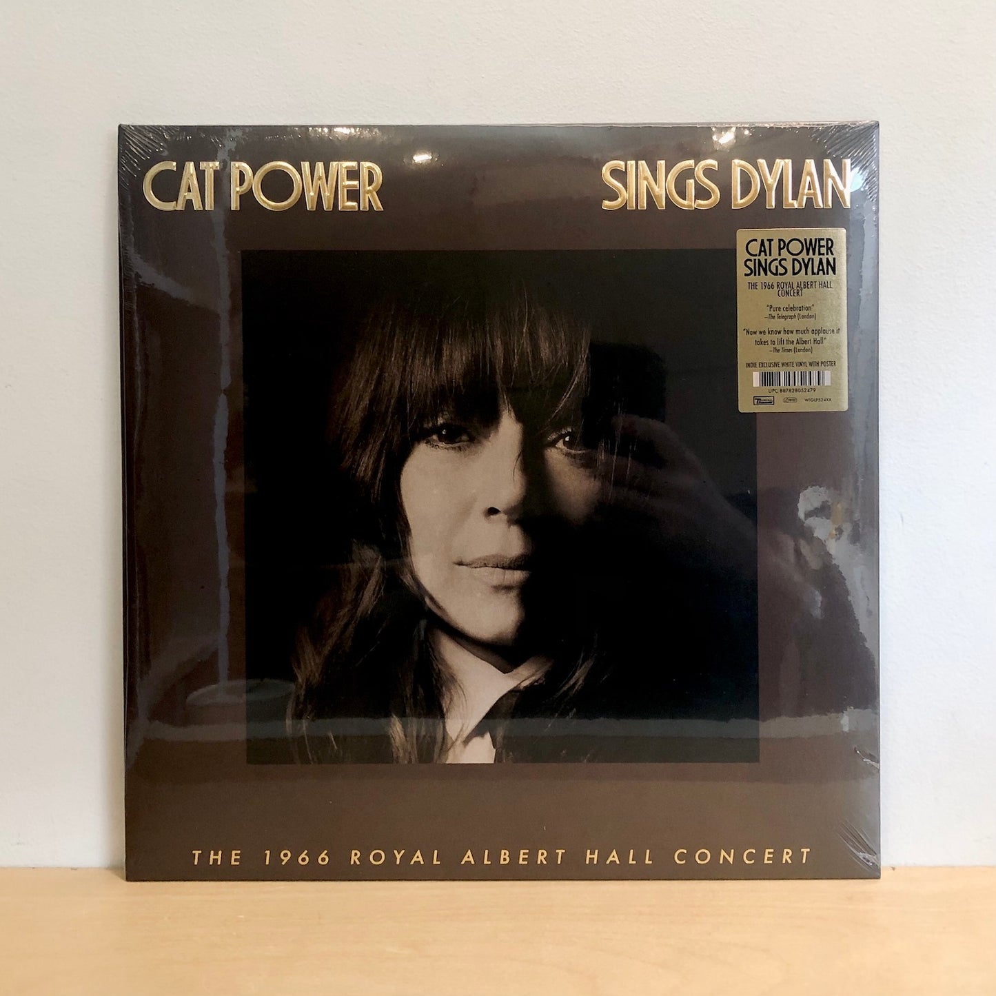 Cat Power - Cat Power Sings Dylan: The 1966 Royal Albert Hall Concert. 2LP [Indie Exclusive White Vinyl]