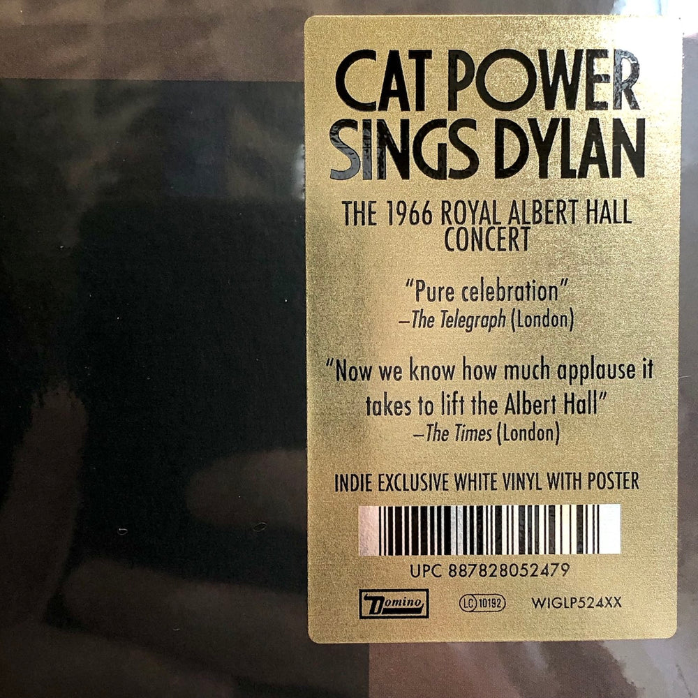 Cat Power - Cat Power Sings Dylan: The 1966 Royal Albert Hall Concert. 2LP [Indie Exclusive White Vinyl]