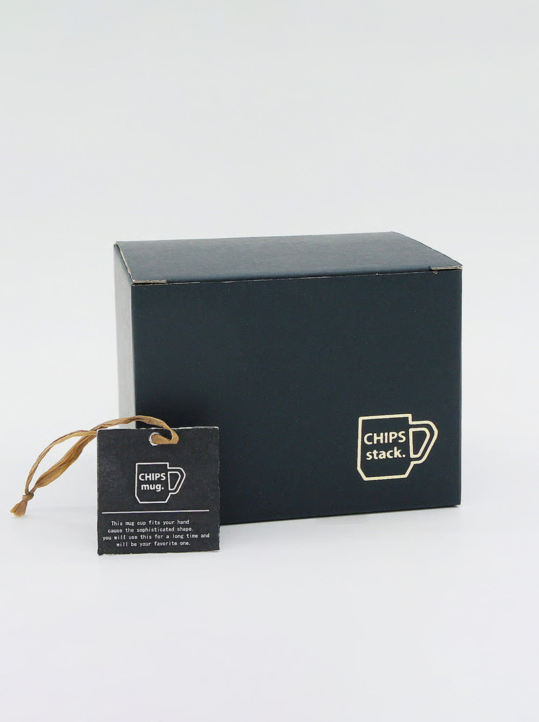 Chips Japan - Stack Mug - 280ml - Splash Navy White