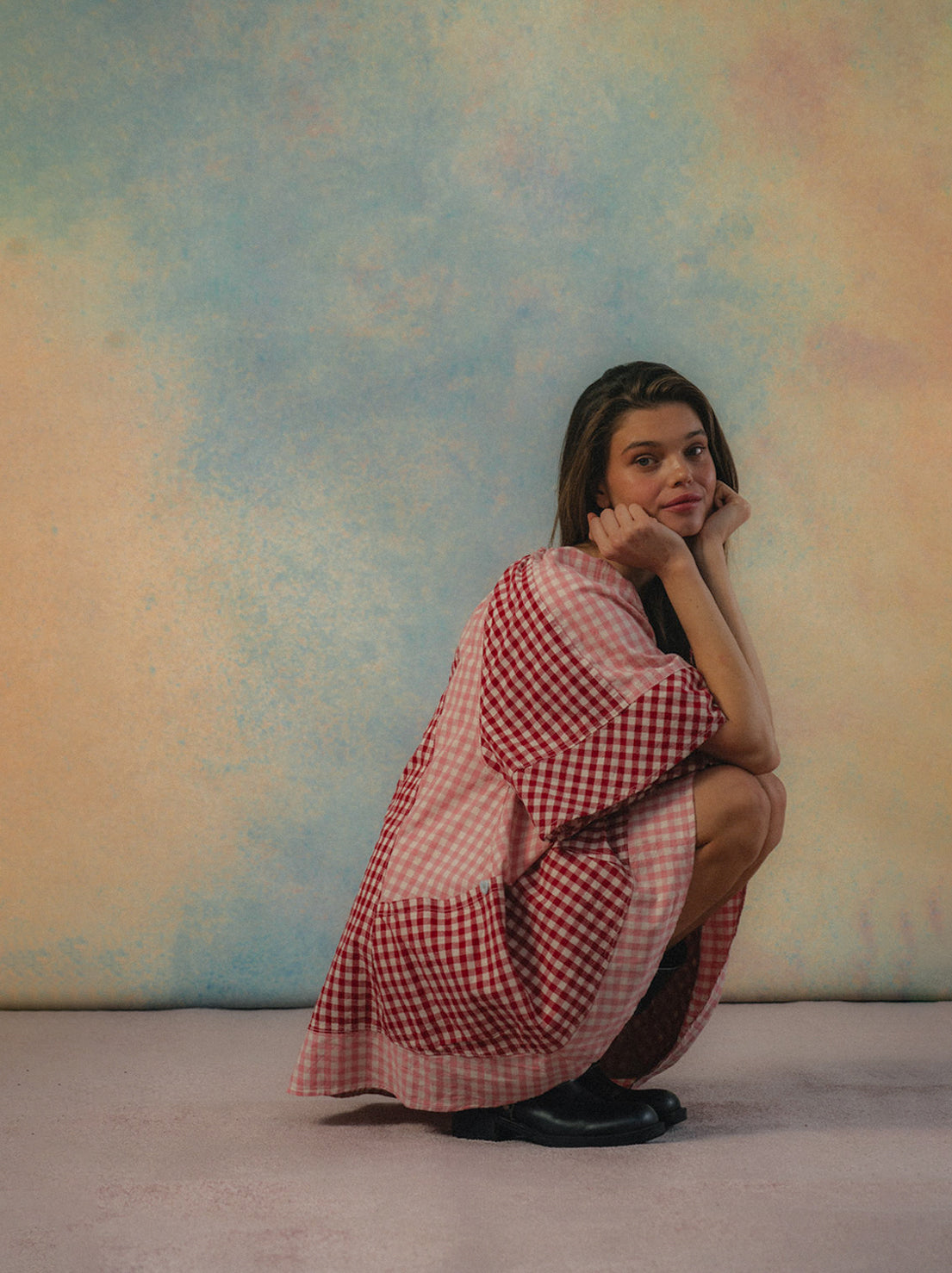 Ciao Ciao Vacation - Bloom Check Dress