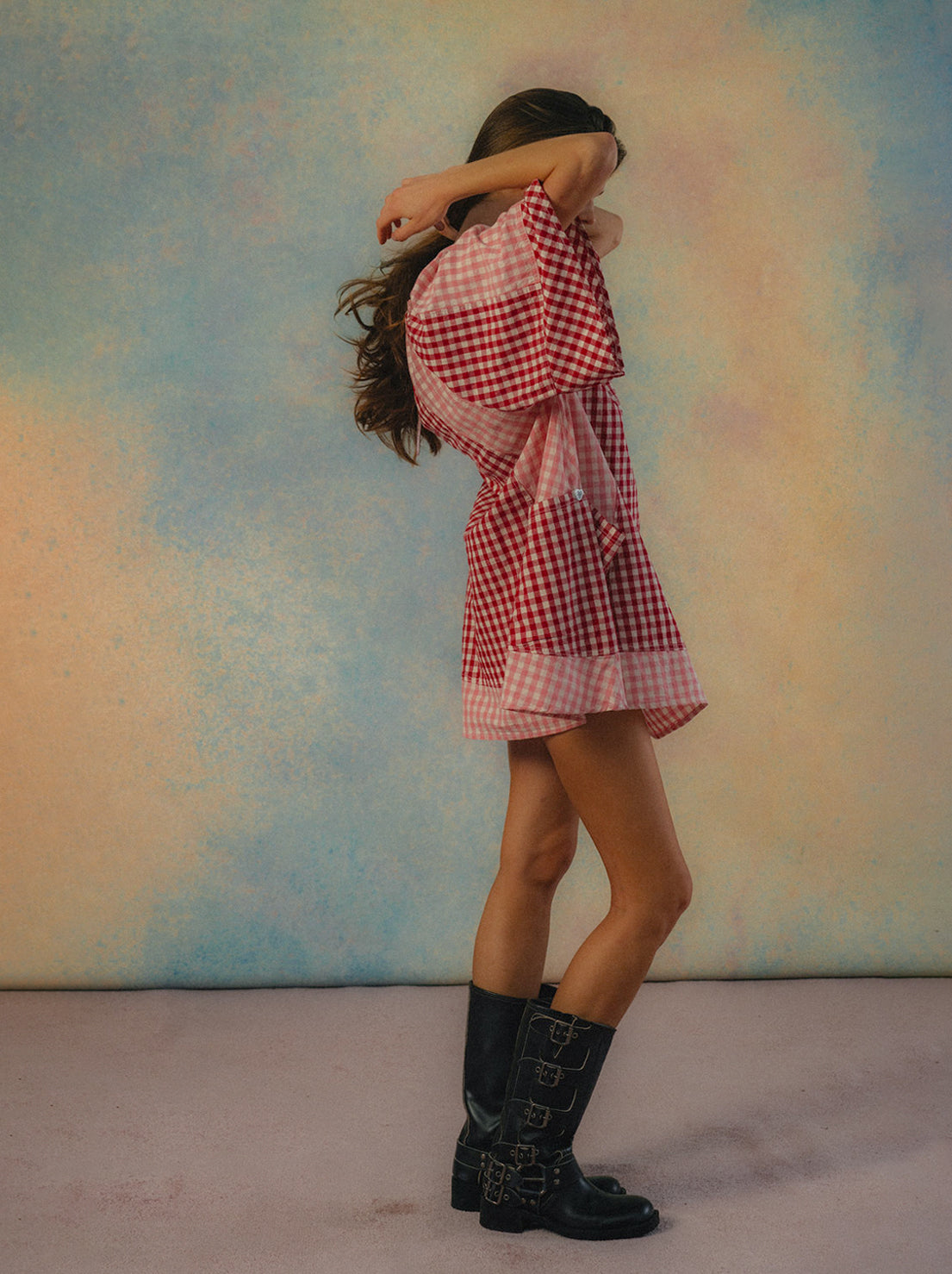 Ciao Ciao Vacation - Bloom Check Dress