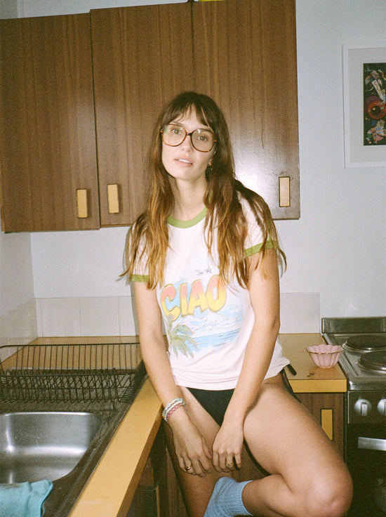 Ciao Ciao Vacation - Island Ringer Tee