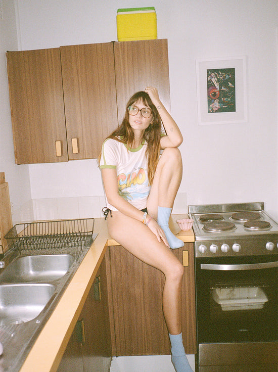 Ciao Ciao Vacation - Island Ringer Tee