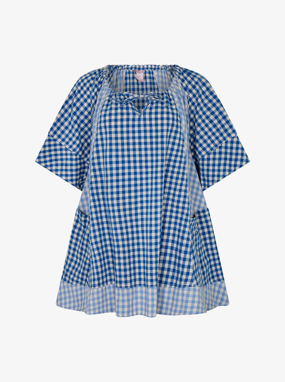Ciao Ciao Vacation - Powder Check Dress
