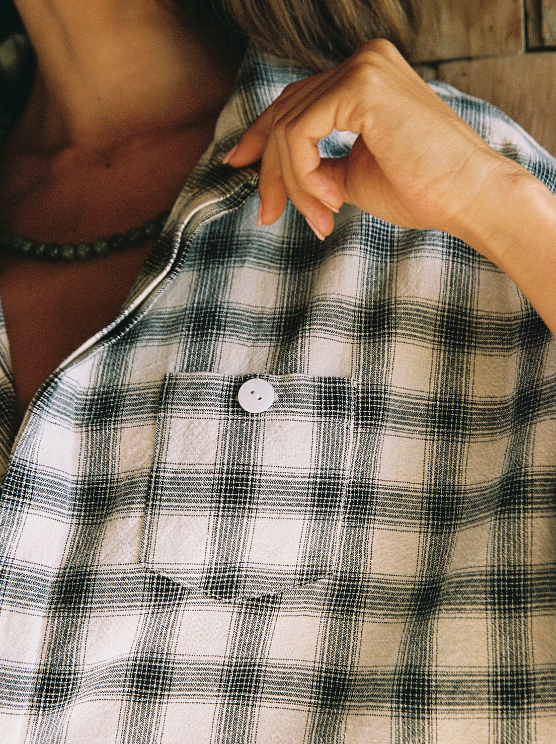 Ciao Ciao Vacation - Sonder Check Bungalow Shirt
