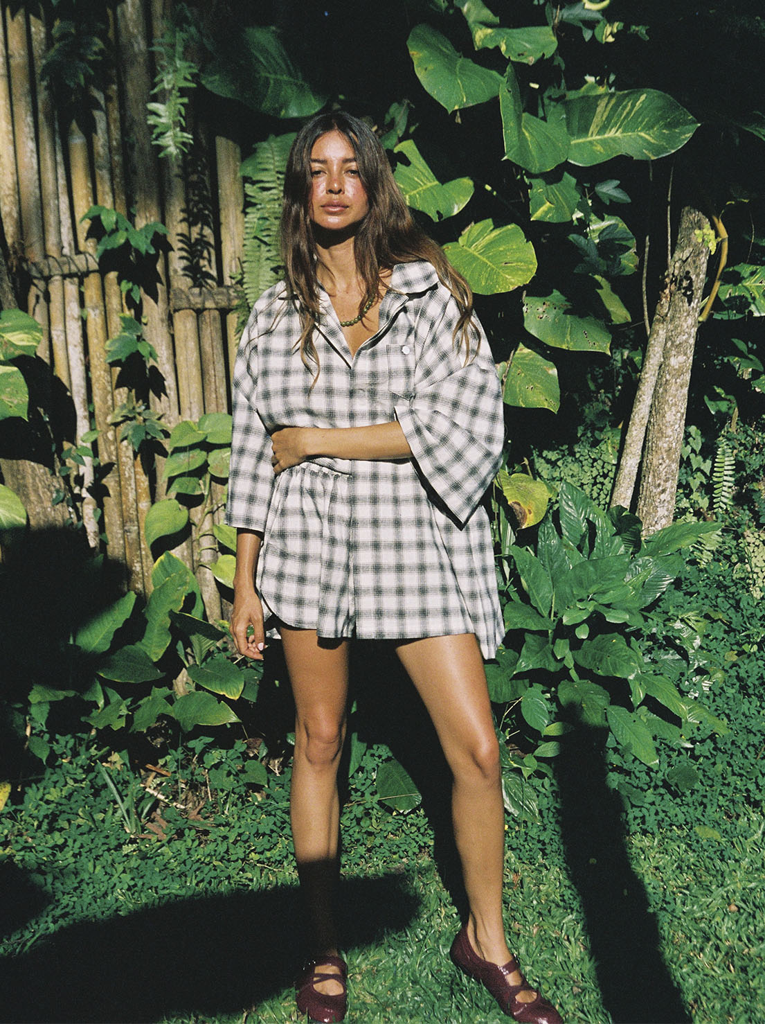 Ciao Ciao Vacation - Sonder Check Bungalow Shirt