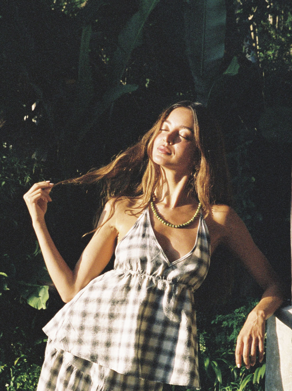 Ciao Ciao Vacation - Sonder Check Swing Top