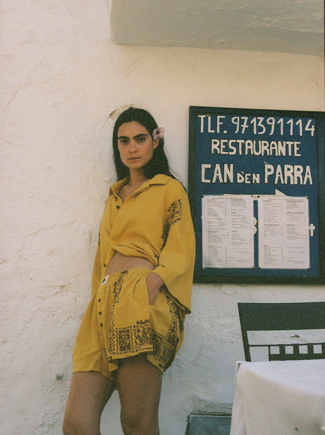 Ciao Ciao Vacation - Sun Crab Alexia Shirt - Yellow