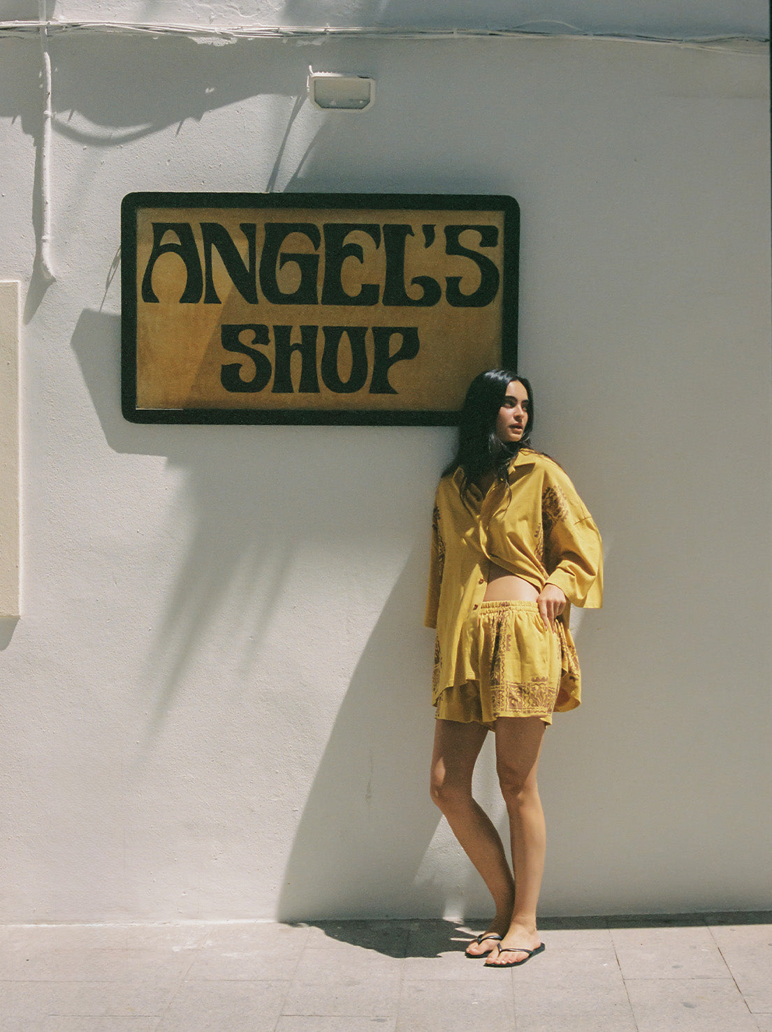 Ciao Ciao Vacation - Sun Crab Chica Boxer Short - Yellow