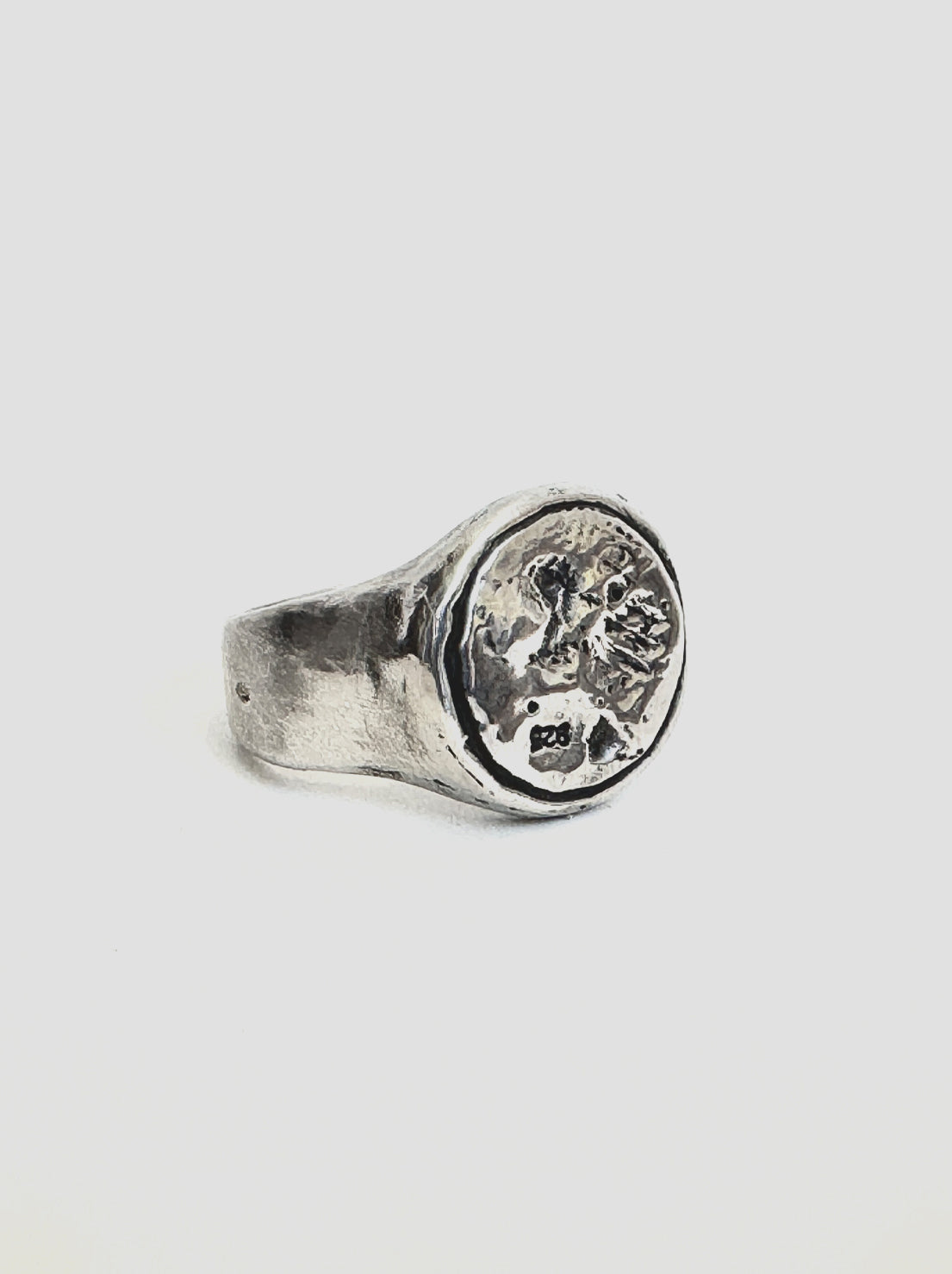 Curtis 925 - Exister Signet Ring - Sterling Silver