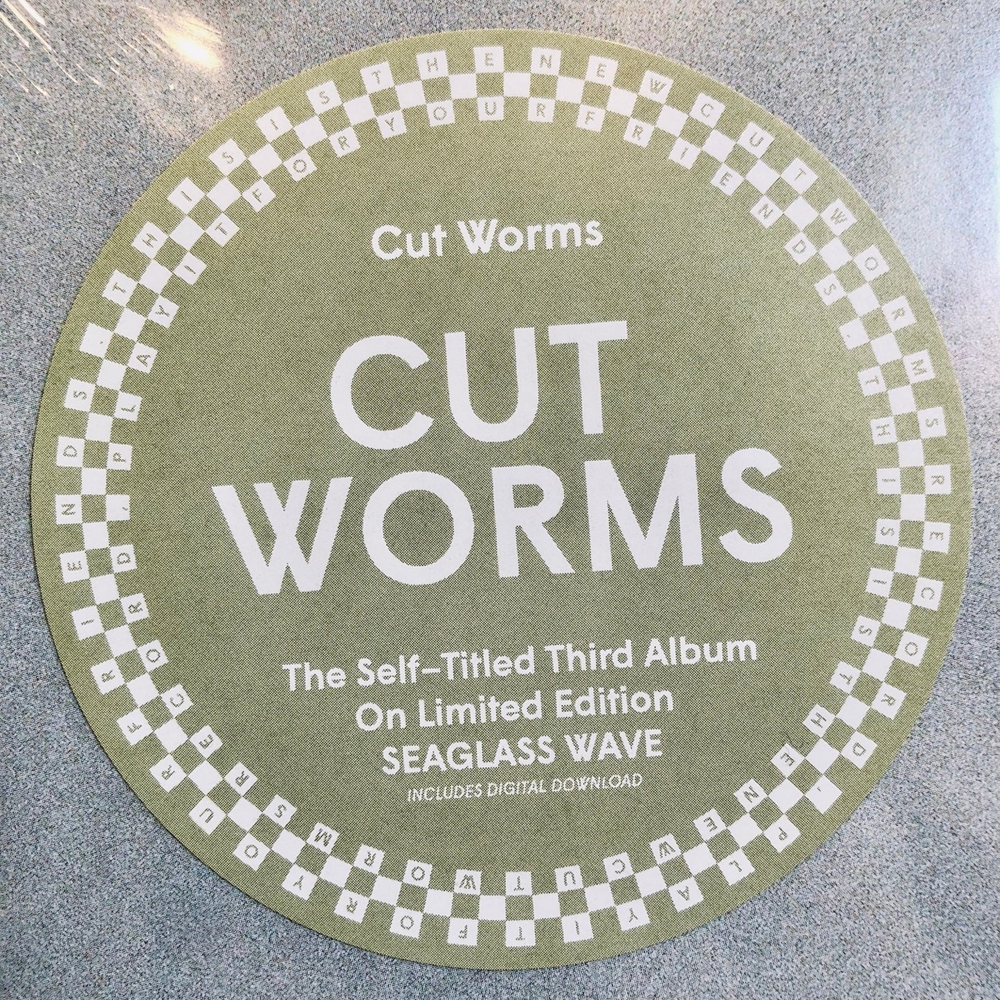 Cut Worms - S/T. LP [Limited Edition Seaglass Wave Coloured Vinyl]