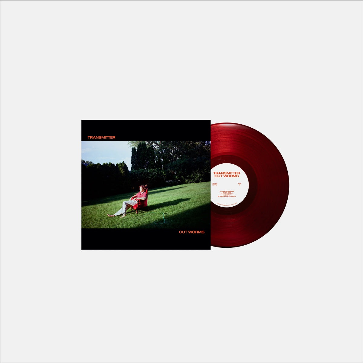 Cut Worms - Transmitter. LP [Clear Red Vinyl]