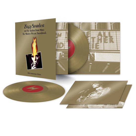 David Bowie - Ziggy Stardust And The Spiders From Mars OST. 2LP (Ltd. Ed. 50th Anniversary 140g Gold Vinyl)