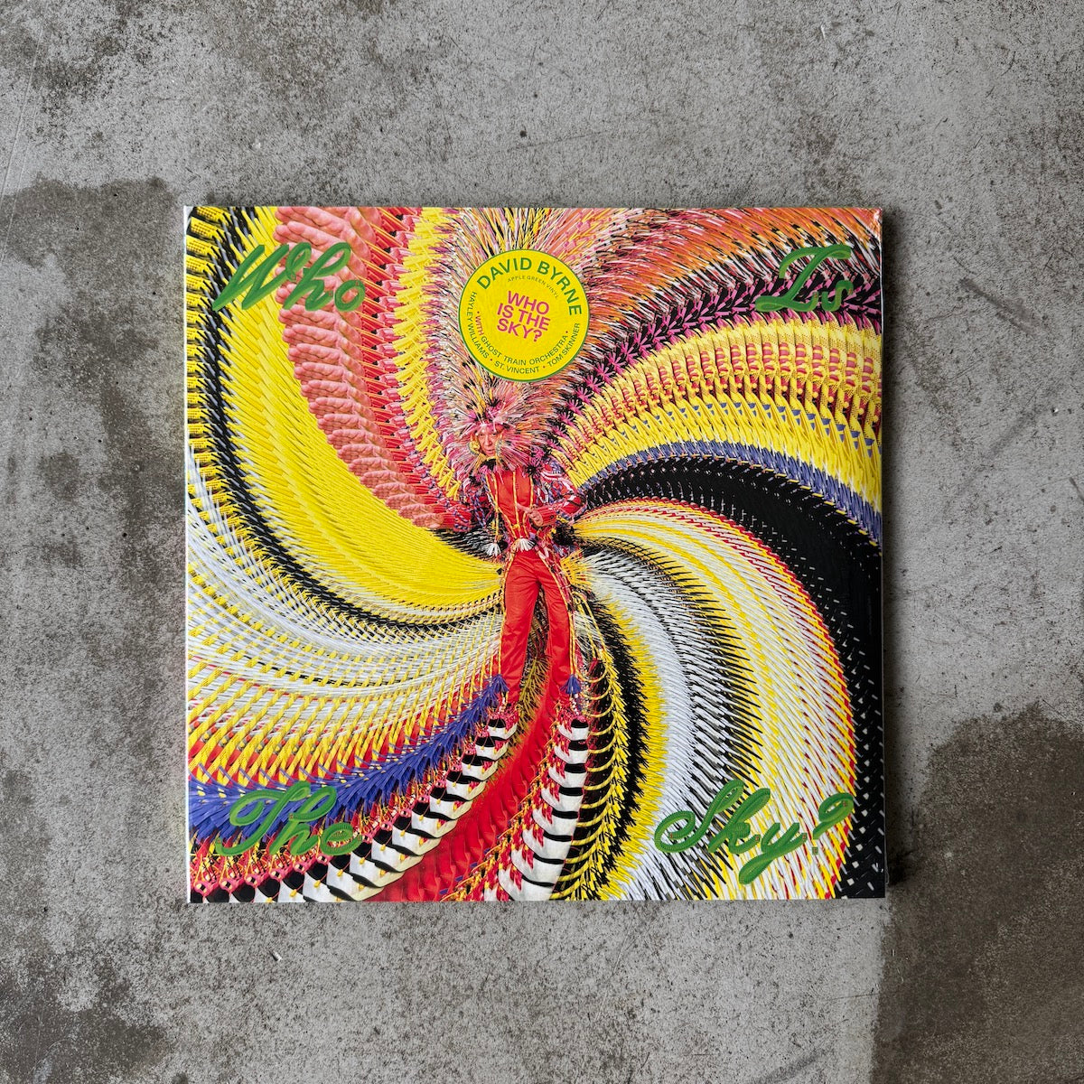 David Byrne - Who is The Sky? [Apple Green Vinyl]