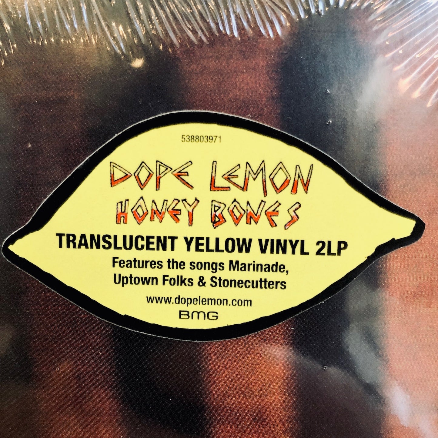 Dope Lemon - Honey Bones. 2LP [Ltd. Ed Translucent Yellow Vinyl Reissue]