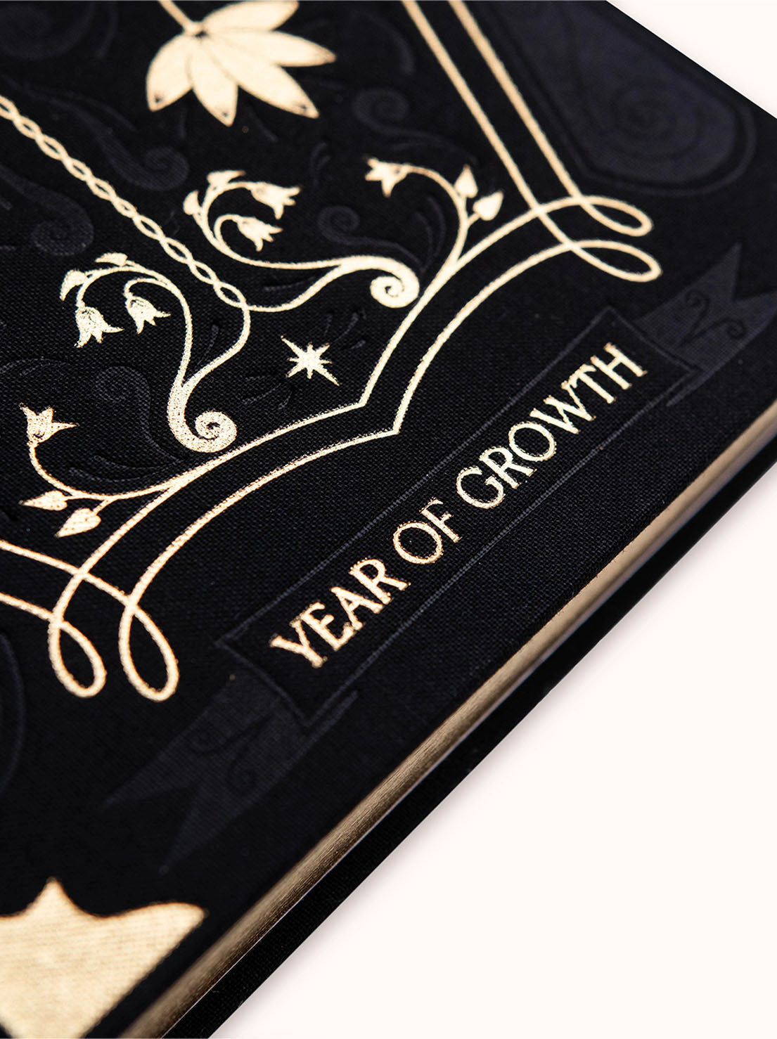Dreamy Moons - 2026 Year of Growth Diary - Onyx Black