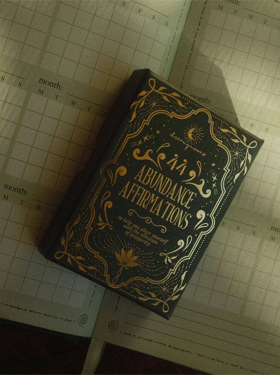 Dreamy Moons - Abundance Affirmation Cards