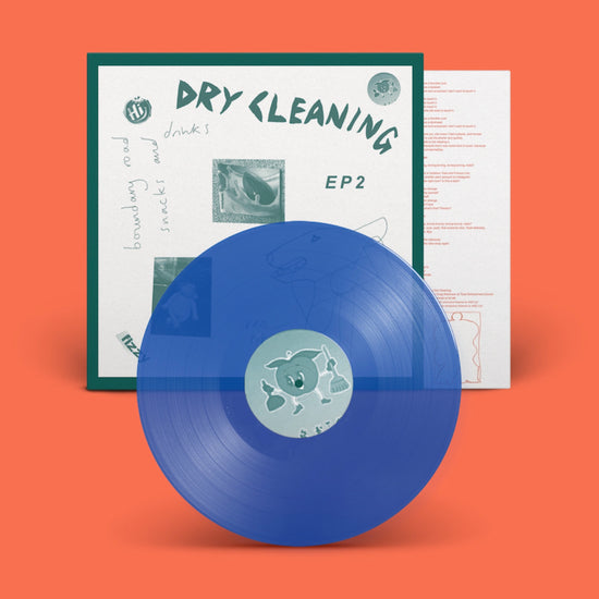 Dry Cleaning - Boundary Road Snacks and Drinks / Sweet Princess. LP [Ltd. Ed. Transparent Blue Vinyl]