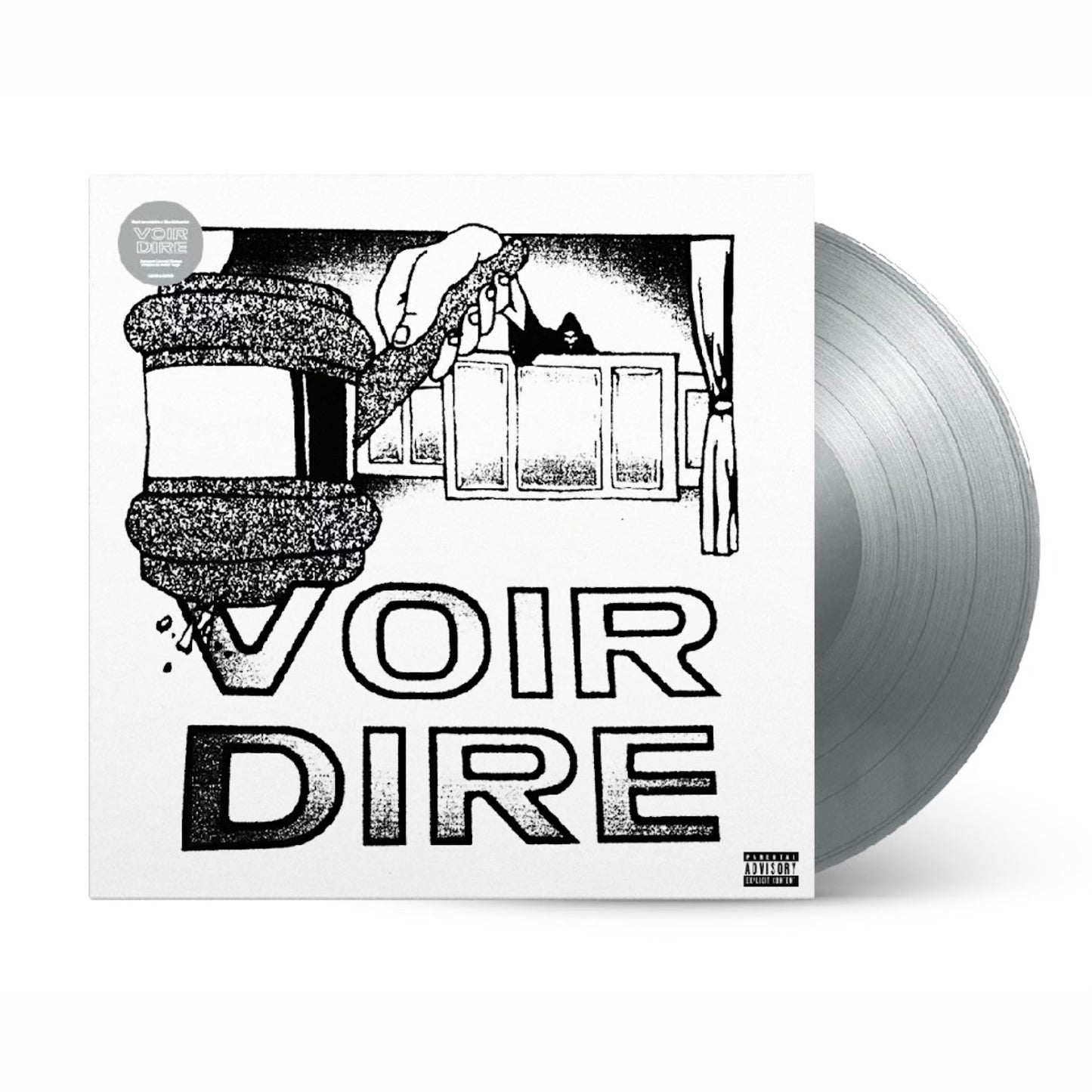 Earl Sweatshirt & The Alchemist - VOIR DIRE. LP [Ltd. Ed. Silver Vinyl]