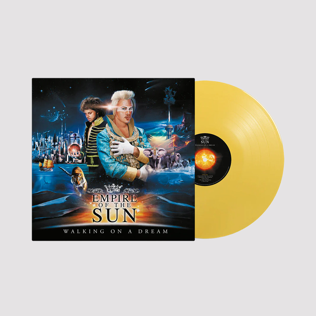 Empire of the Sun - Walking on a Dream. LP [Ltd. Ed. Mustard Yellow Vinyl]