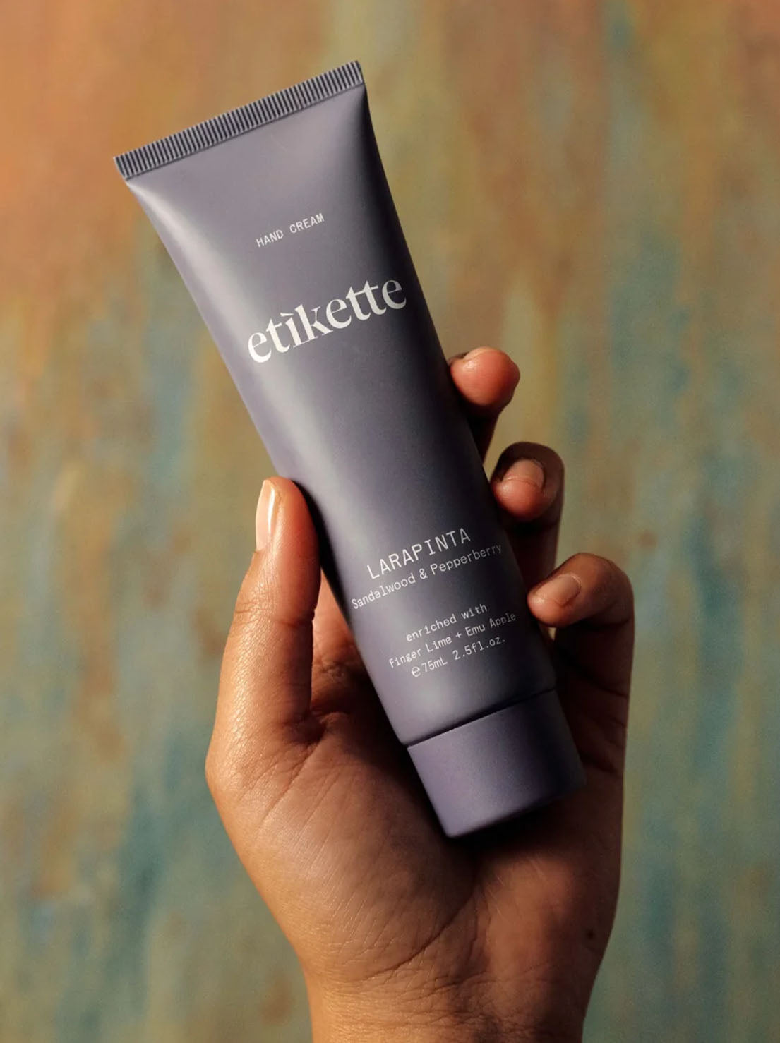 Etikette - Hand Cream 75ml - Larapinta in Sandalwood & Pepperberry