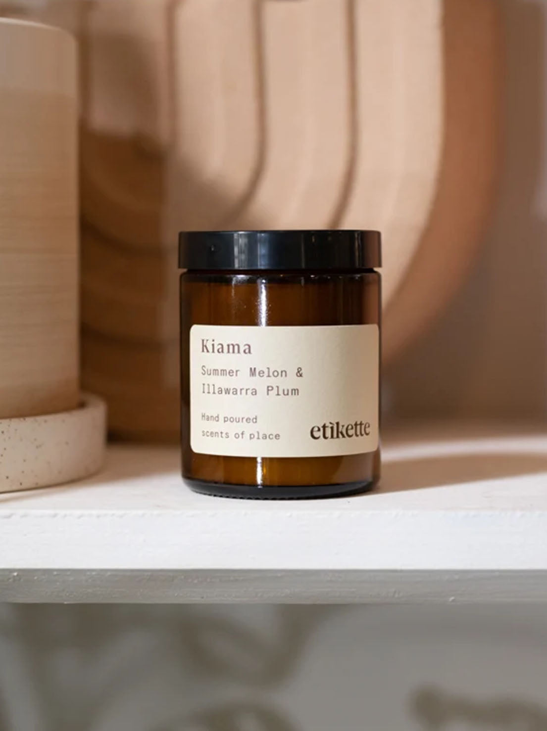 Etikette - Soy Candle 175ml - Kiama / Summer Melon and Illawarra Plum