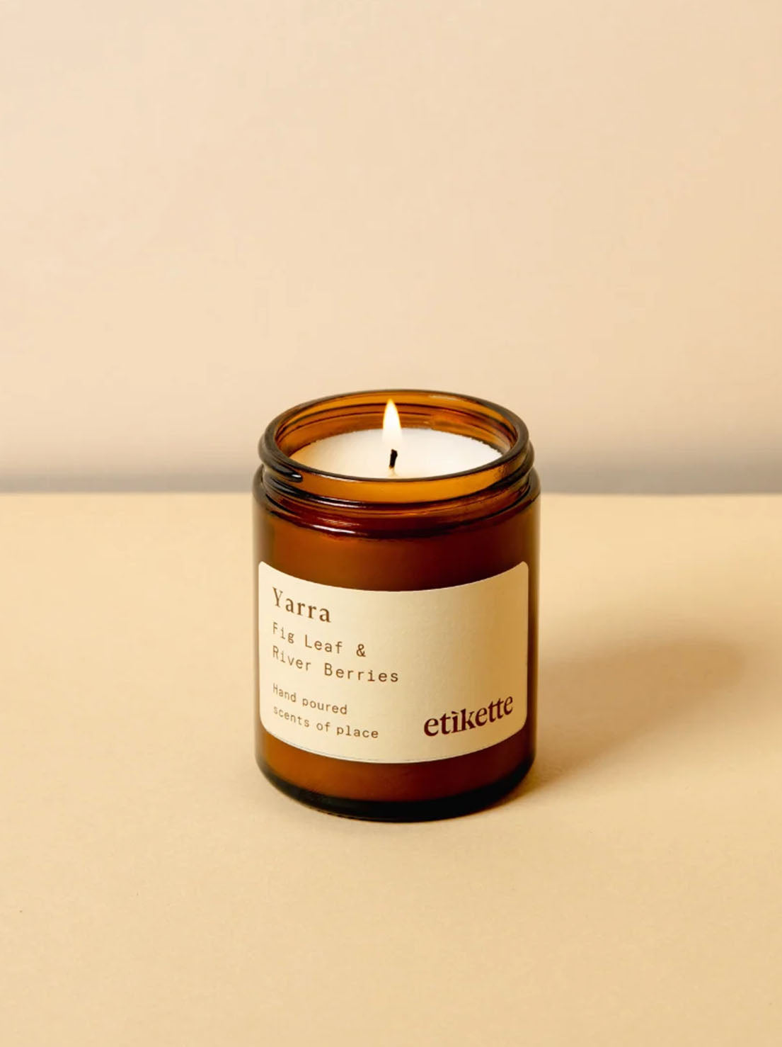 Etikette - Soy Candle 175ml - Yarra / Fig Leaf and River Berries