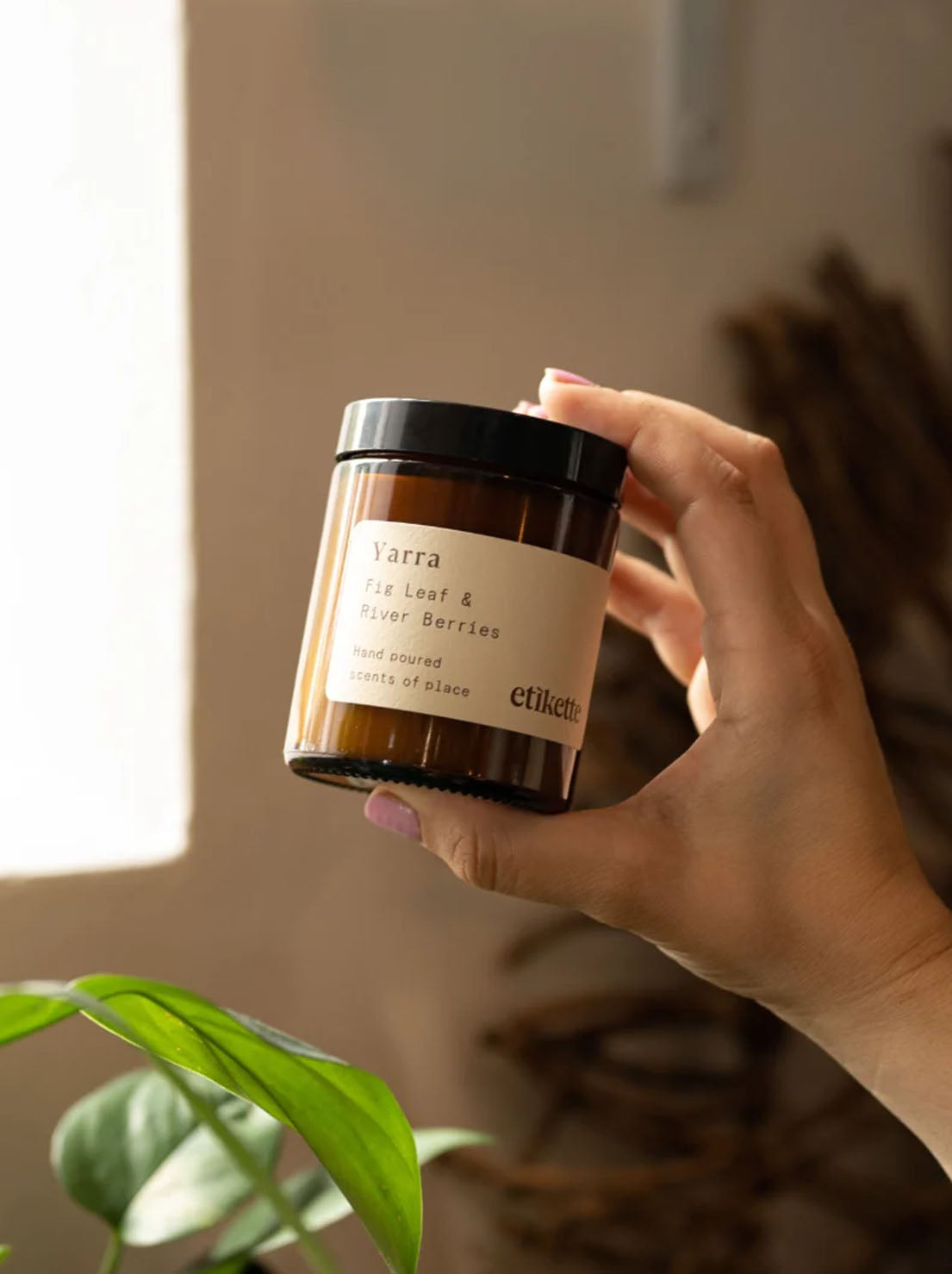 Etikette - Soy Candle 175ml - Yarra / Fig Leaf and River Berries