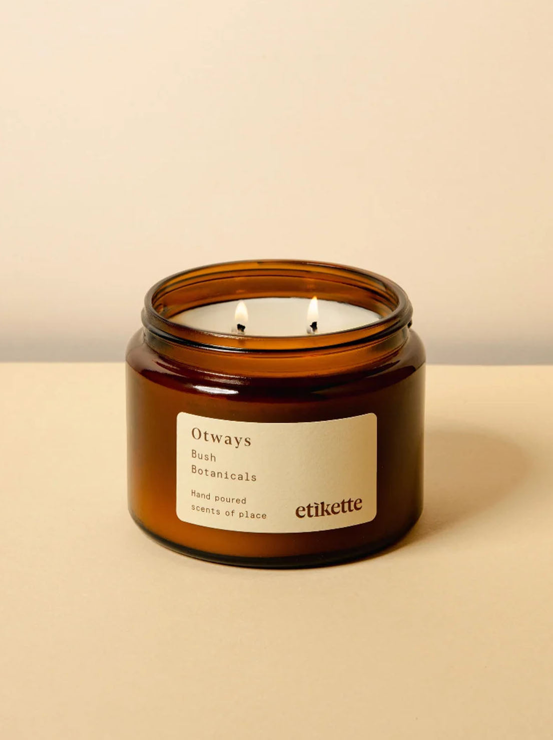 Etikette - Soy Candle 500ml - Otways / Bush Botanicals